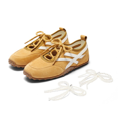 百丽撞色休闲玛丽珍鞋女2025夏新商场同款轻便薄底鞋D8K1DBQ5