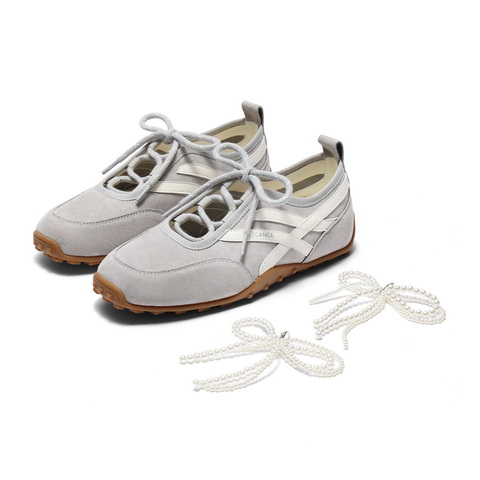 百丽撞色休闲玛丽珍鞋女2025夏新商场同款轻便薄底鞋D8K1DBQ5