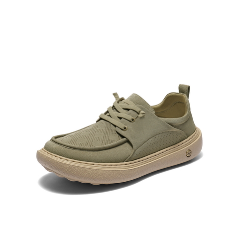 百丽透气布鞋男2025新款夏季商场同款厚底一脚蹬休闲鞋8SW01BM5