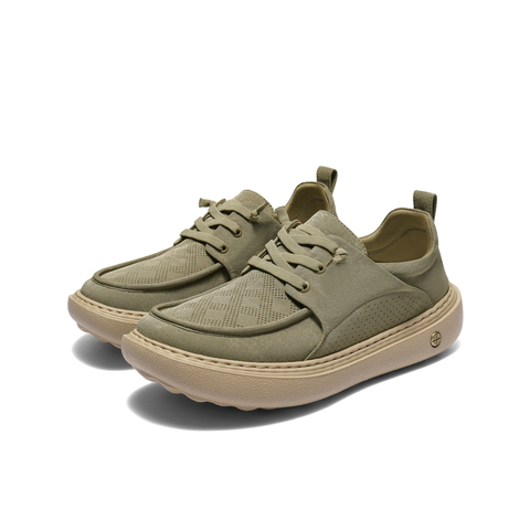 百丽透气布鞋男2025新款夏季商场同款厚底一脚蹬休闲鞋8SW01BM5