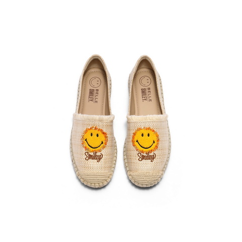 百丽smiley联名渔夫鞋女2025夏新商场同款度假风休闲单鞋3YS24BA5