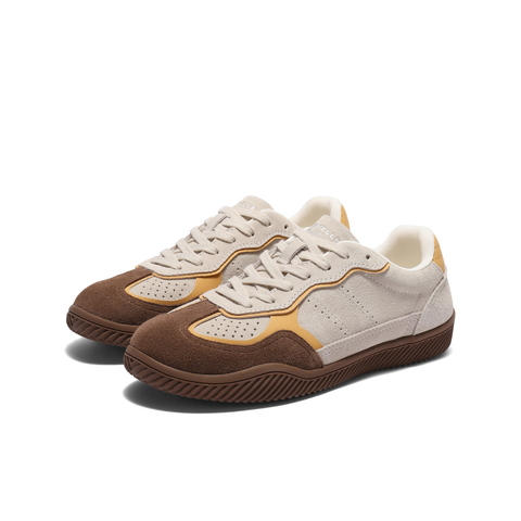 百丽复古德训慢跑鞋男鞋2025新款秋季舒适潮搭休闲板鞋A2007CM5