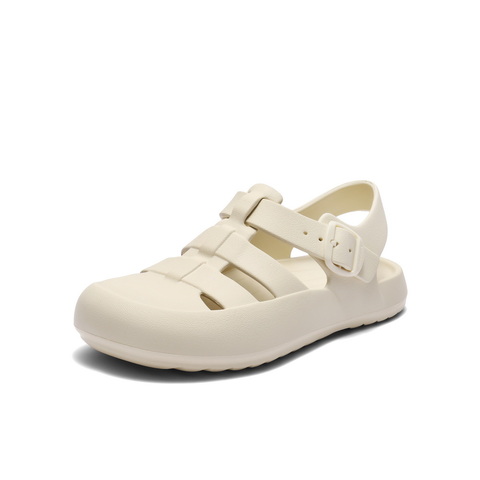 百丽简约休闲勃肯鞋女2025夏新商场同款镂空猪笼凉鞋D8C1DBH5