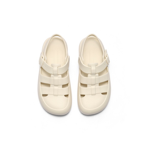 百丽简约休闲勃肯鞋女2025夏新商场同款镂空猪笼凉鞋D8C1DBH5