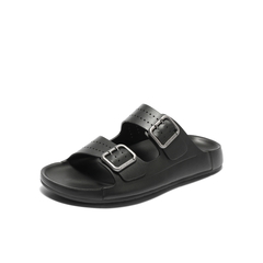 百丽休闲外穿一字拖男2025夏新舒适软底爸爸鞋沙滩凉拖A1896BT5