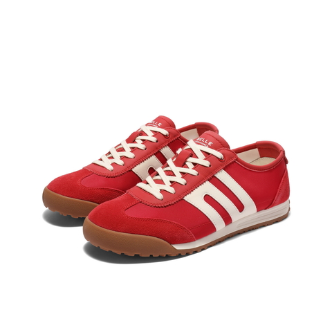 百丽小轻甘休闲鞋男2025夏新商场同款复古德训慢跑阿甘鞋8RG01BM5