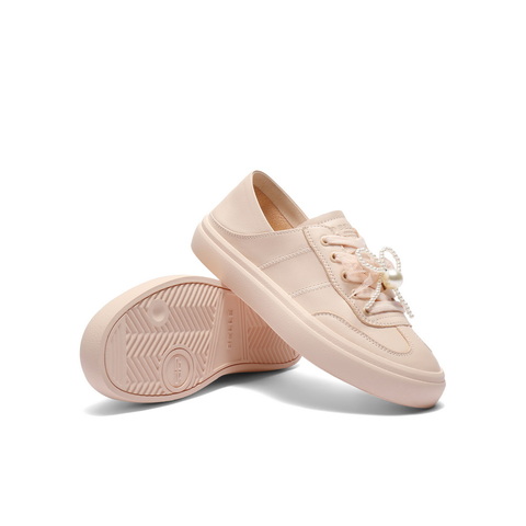 百丽便捷两穿德训鞋女2025秋新商场同款真皮百搭小白鞋D8Y1DCM5