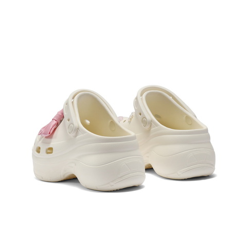 百丽时尚两穿洞洞鞋女2025夏新商场同款厚底包头拖鞋D9G1DBL5