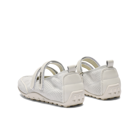 百丽芭蕾风网休闲鞋女2025夏新商场同款双魔术贴玛丽珍鞋D8L1DBQ5