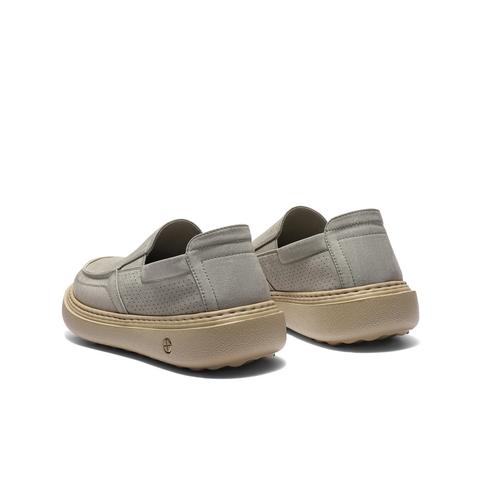 百丽透气布鞋男2025新款夏季商场同款厚底一脚蹬休闲鞋8SW02BM5