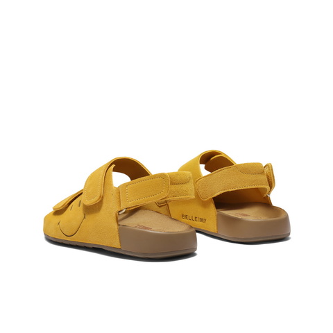 百丽SMEILEY联名勃肯鞋女2025夏新商场同款质感休闲凉鞋D7X1DBL5