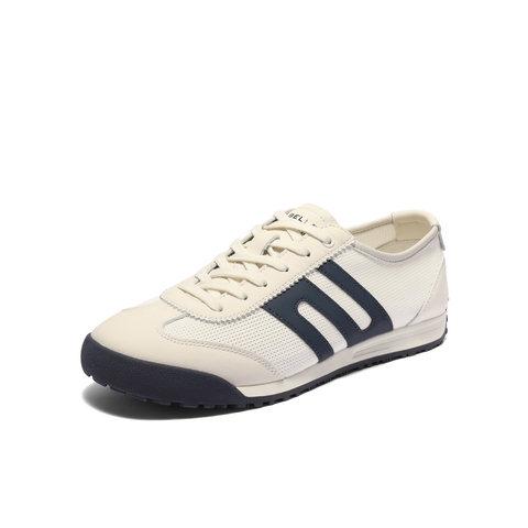 百丽小轻甘男鞋2025新款秋季复古撞色德训鞋休闲运动鞋8RG01CM5