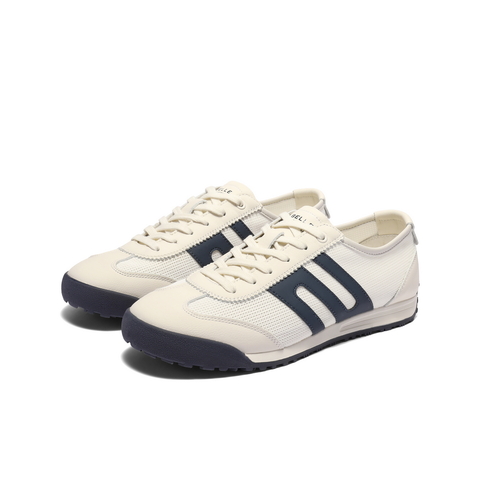 百丽小轻甘男鞋2025新款秋季复古撞色德训鞋休闲运动鞋8RG01CM5