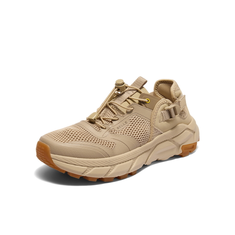 百丽厚底增高休闲健步鞋男2025夏新网面透气户外运动跑鞋A1917BM5