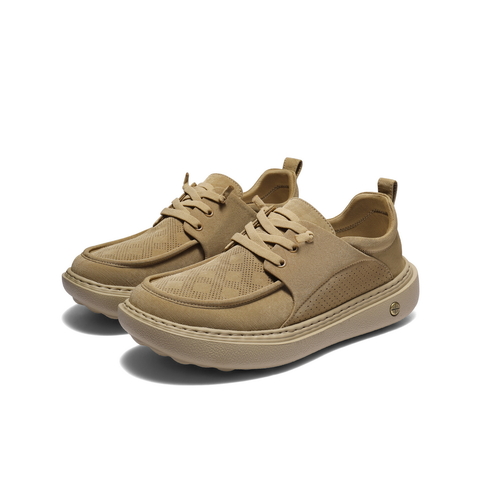 百丽透气布鞋男2025新款夏季商场同款厚底一脚蹬休闲鞋8SW01BM5