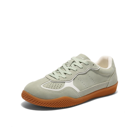 百丽复古德训慢跑鞋男鞋2025新款秋季舒适潮搭休闲板鞋A2007CM5