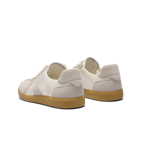 百丽网面透气休闲板鞋男2025新款夏季拼接撞色复古德训鞋A1994BM5