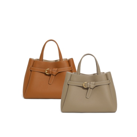 百丽包包女托斯卡纳系列秋冬真皮头层牛皮妈妈斜挎手提包X9269DX3