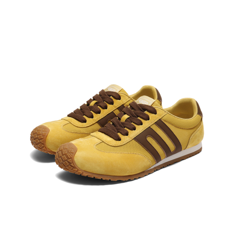 百丽拼接透气德训鞋男2025新款秋商场同款复古休闲阿甘鞋8TM01CM5