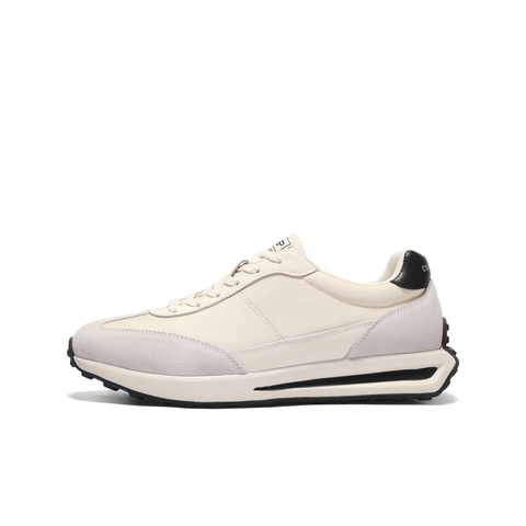 百丽复古休闲运动鞋男2025秋季新款德训鞋户外慢跑阿甘鞋A2060CM5