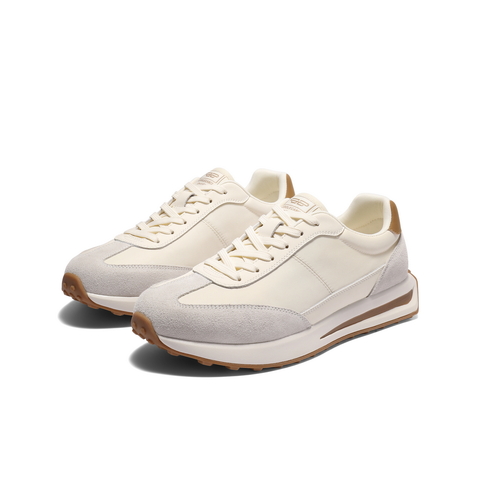 百丽复古休闲运动鞋男2025秋季新款德训鞋户外慢跑阿甘鞋A2060CM5