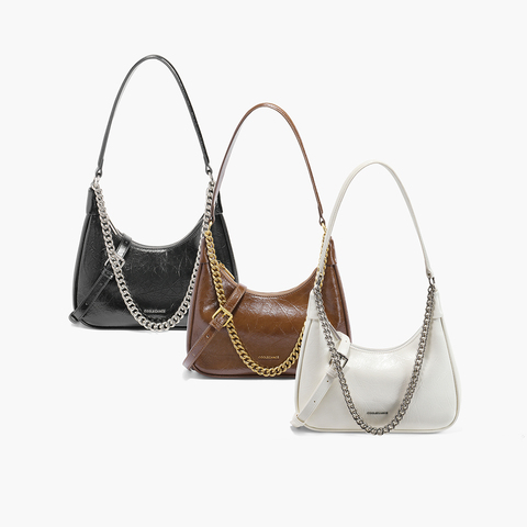 百丽包包女2025夏季新款质感通勤休闲单肩斜挎腋下包BL815BX5