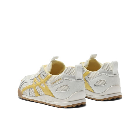 百丽撞色可爱圆头阿甘鞋女2025秋新透气网面薄底休闲鞋B2766CM5