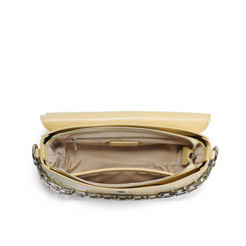 百丽包女2025夏新商场同款月光宝盒法棍包单肩斜挎小方包BL826BX5