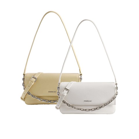 百丽包女2025夏新商场同款月光宝盒法棍包单肩斜挎小方包BL826BX5