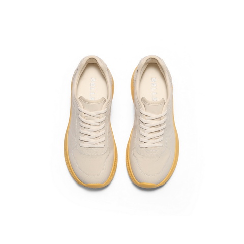 百丽舒适撞色老爹鞋女2025秋新商场同款厚底增高健步鞋E2H1DCM5