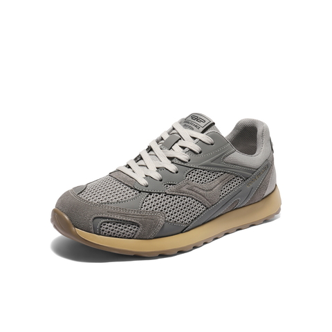 百丽网面拼接休闲老爹鞋男2025新款秋季户外跑步运动鞋A2064CM5