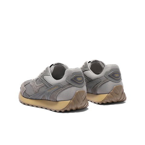 百丽网面拼接休闲老爹鞋男2025新款秋季户外跑步运动鞋A2064CM5