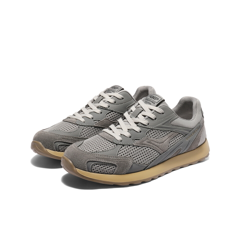 百丽网面拼接休闲老爹鞋男2025新款秋季户外跑步运动鞋A2064CM5