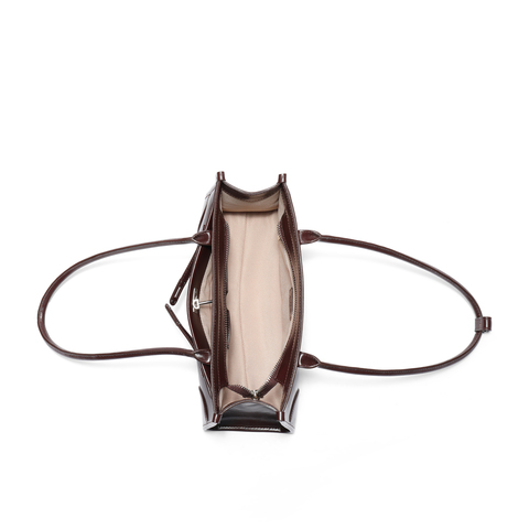 百丽包女25秋新商场同款高级质感单肩托特包法棍腋下包JY129CX5