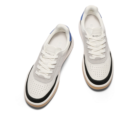 百丽时尚透气休闲鞋男鞋2025新款秋商场同款潮搭撞色板鞋8UK01CM5