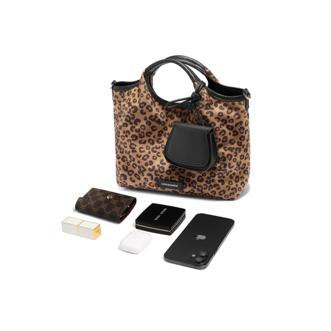 百丽包包女2025夏新商场同款时髦休闲单肩斜挎手提托特包BL824BX5