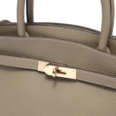 百丽包女2025夏质感通勤鎏金岁月送人礼盒款铂金包手提包X6080BX5