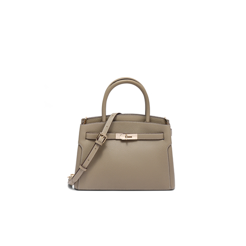 百丽包女2025夏质感通勤鎏金岁月送人礼盒款铂金包手提包X6080BX5