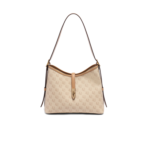 百丽包包女2024秋季新品复古通勤单肩斜挎腋下包X7023CX4