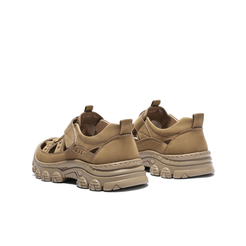 百丽镂空透气休闲凉鞋男2025新款夏季商场同款户外沙滩鞋8UR01BL5