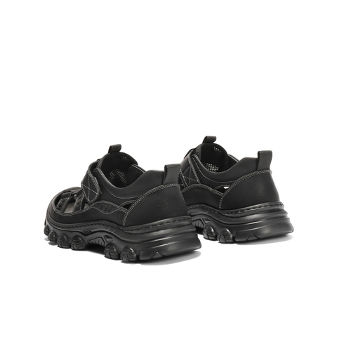 百丽镂空透气休闲凉鞋男2025新款夏季商场同款户外沙滩鞋8UR01BL5