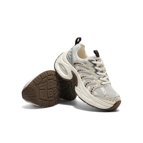 百丽潮酷网面老爹鞋女2025秋新厚底增高运动风休闲鞋B2763CM5