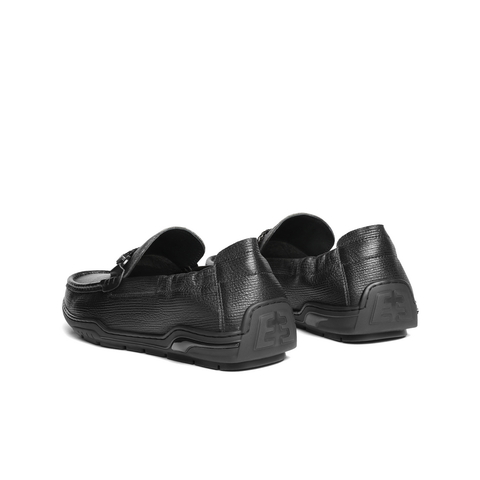 百丽父亲节礼盒款男2025新款秋季羊皮一脚蹬商务乐福皮鞋8UX01CM5