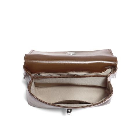 百丽包包女25秋季新商场同款高级简约质感单肩斜挎手提包JY128CX5