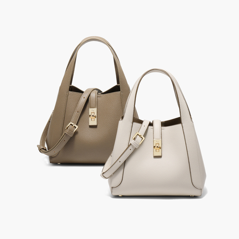 百丽包包女2025新款质感通勤菜篮子单肩斜挎手提包BL807BX5