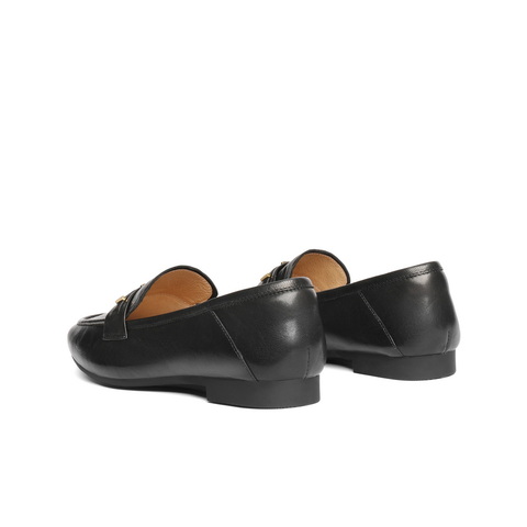 百丽秀气乐福鞋女2025秋新商场同款质感真皮通勤乐福鞋E3C1DCA5