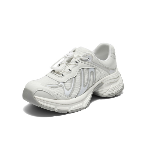 百丽复古撞色老爹鞋女2025秋新商场同款厚底增高休闲鞋E3K1DCM5