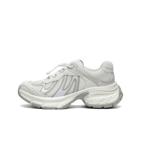 百丽复古撞色老爹鞋女2025秋新商场同款厚底增高休闲鞋E3K1DCM5