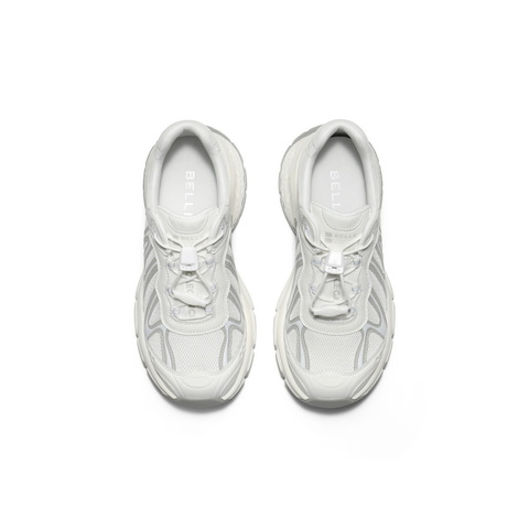 百丽复古撞色老爹鞋女2025秋新商场同款厚底增高休闲鞋E3K1DCM5