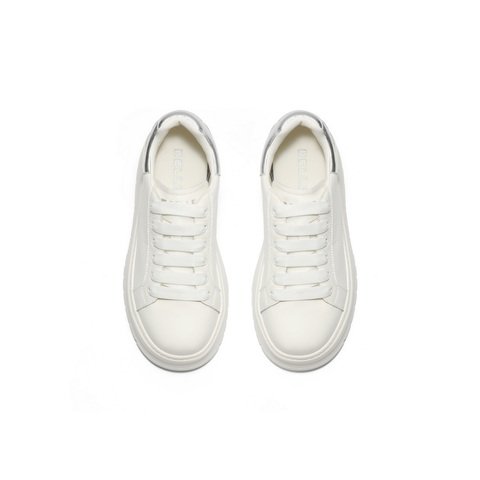 百丽时尚后尾撞色小白鞋女2025秋新厚底增高休闲板鞋B2758CM5